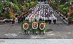 Lãnh đạo tỉnh Tiền Giang viếng Nghĩa trang Liệt sĩ
