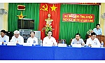 Chủ tịch HĐND tỉnh Nguyễn Văn Danh tiếp xúc cử tri huyện Châu Thành