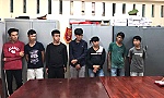 Mời và tạm giữ nhiều đối tượng gây rối trật tự công cộng