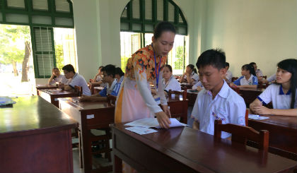 Ngày mai 4-6, các TS sẽ dự thi 2 môn Ngữ Văn và Tiếng Anh (Đối với TS hệ GDTX sẽ thi thay thế môn Sinh học).