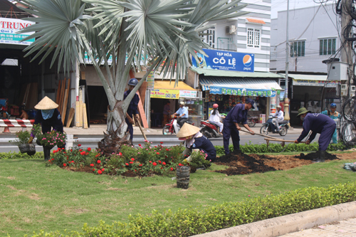 TP. Mỹ Tho đang khẩn trương thực hiện việc chỉnh trang đô thị.