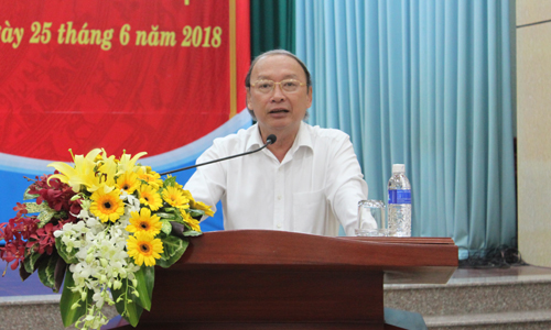 Đồng chí Võ Văn Phuông phát biểu chỉ đạo Hội nghị