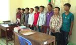 Công an huyện Chợ Gạo làm việc với nhóm đối tượng đòi nợ mướn