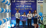 VNPT Tiền Giang trao thưởng cho khách hàng may mắn