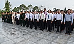 Lãnh đạo tỉnh viếng Nghĩa trang Liệt sĩ tỉnh nhân kỷ niệm 27-7