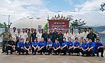 Công ty Xổ số kiến thiết Tiền Giang về nguồn tại An Giang