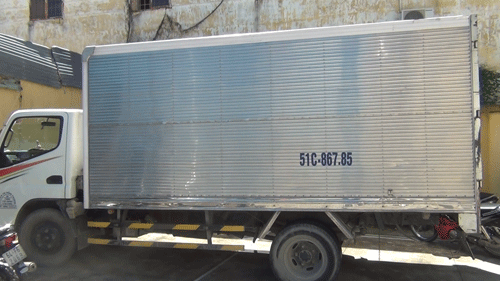 Xe tải bị trộm.