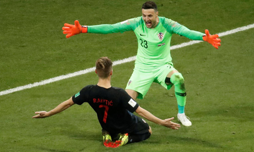 Croatia đoạt vé vào bán kết sau khi trải qua 120 phút với tỷ số hòa 2-2 và giành chiến thắng 4-3 trước chủ nhà Nga ở loạt sút luân lưu 11 m.