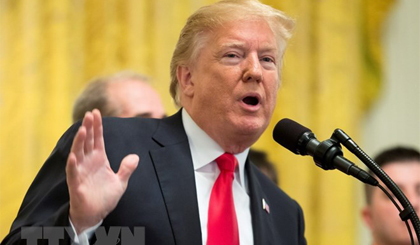 Tổng thống Mỹ Donald Trump. Nguồn: EFE-EPA/TTXVN