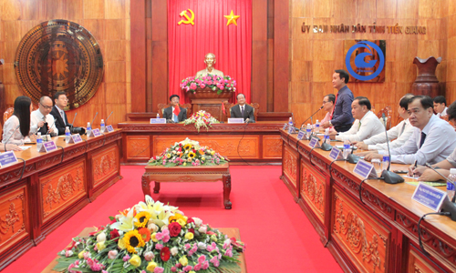 Tiền Giang tiếp đoàn đại biểu tỉnh Quý Châu