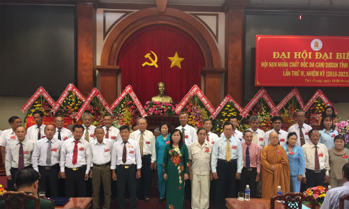 Ban chấp hành nhiệm kỳ IV ra mắt trước đại hội. 