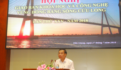 Phát biểu của Bộ trưởng Chu Ngọc Anh.