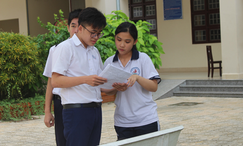 Thêm 9 thí sinh đậu tốt nghiệp THPT sau khi chấm phúc khảo. 