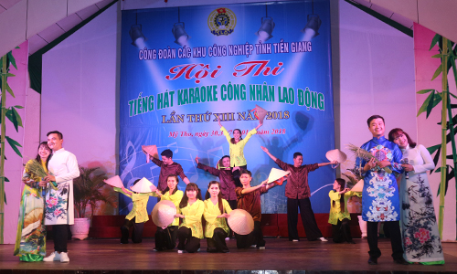 Một trong những tiết mục tham gia hội thi