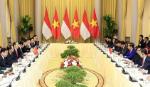 Chủ tịch nước hội đàm với Tổng thống Indonesia
