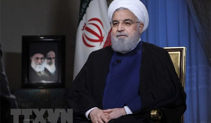Tổng thống Iran Hassan Rouhani. Nguồn: IRNA/TTXVN