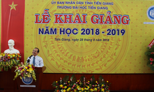 Đồng chí Trần Thanh Đức phát biểu chỉ đạo. 