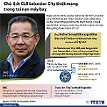 Chủ tịch CLB Leicester City qua đời vì tai nạn máy bay