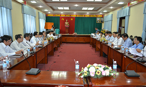 Quang cảnh buổi họp