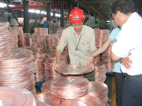 Sản phẩm của Công ty TNHH Gia công Đồng Hải Lượng (KCN Long Giang).