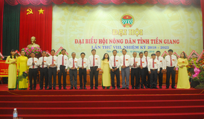 Đoàn Đại biểu đi dự Đại hội cấp trên ra mắt.