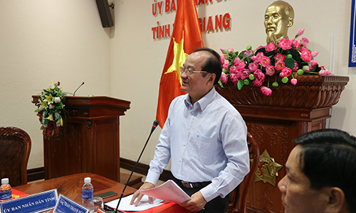 Phó Chủ tịch UBND tỉnh phát biểu chỉ đạo hội nghị