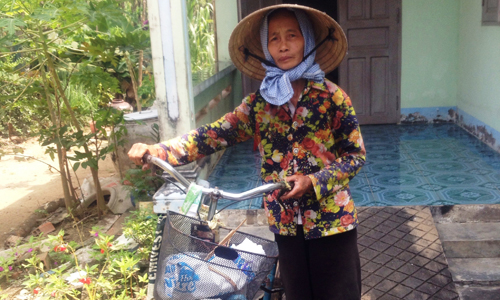  Chị Lê Thị Tuyên, người phụ nữ đơn thân nuôi con  ăn học thành đạt. 