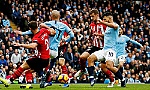 Hủy diệt Southampton, Man xanh độc chiếm ngôi đầu