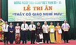 Tri ân 234 thầy cô giáo nghỉ hưu