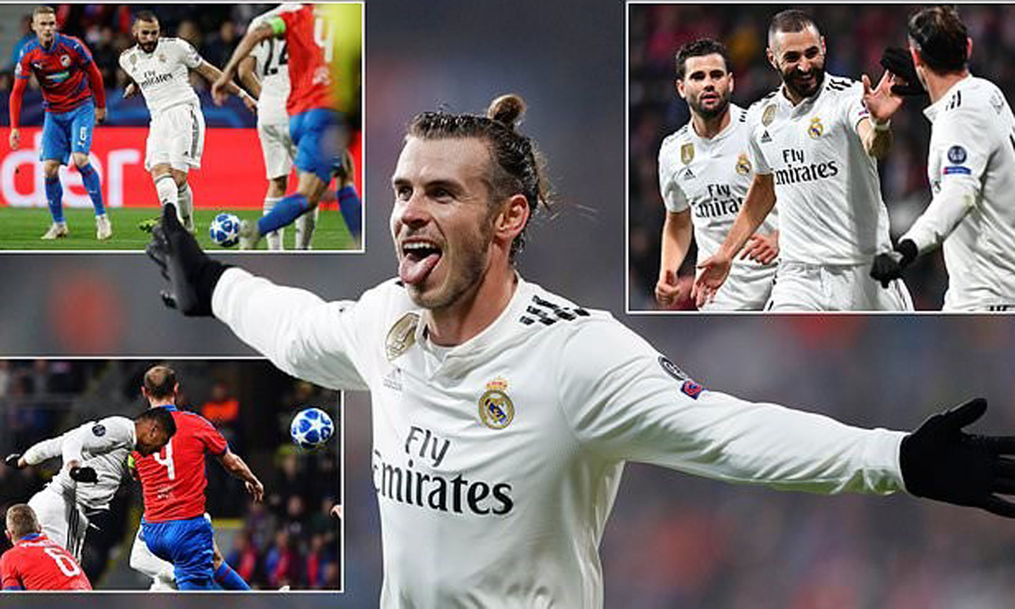 Real Madrid thắng tưng bừng sau khủng hoảng. (Nguồn: Daily Mail)