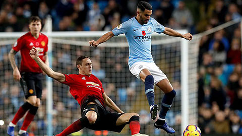 Mahrez là người hùng âm thầm trong chiến thắng của Man City trong trận derby thành Manchester đêm qua