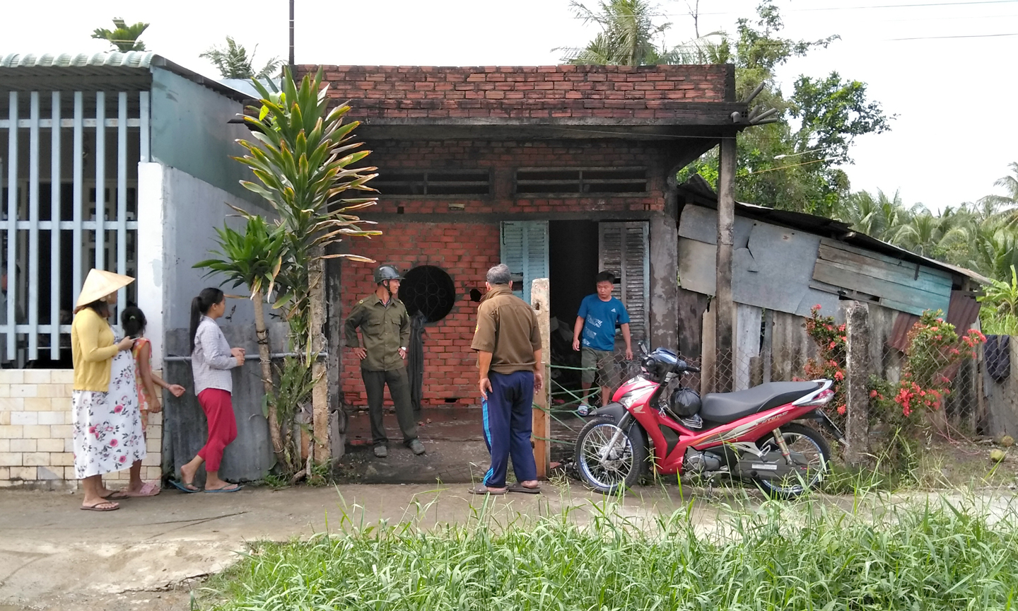  Hiện trường vụ việc.