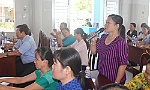 Người dân quan tâm đến tình hình an ninh trật tự