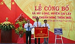 Mỹ Long ra mắt xã đạt chuẩn  nông thôn mới