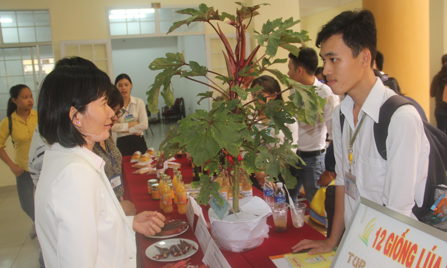 Một trong những Đề án khởi nghiệp của SV tại Cuộc thi SV khởi nghiệp năm 2018.