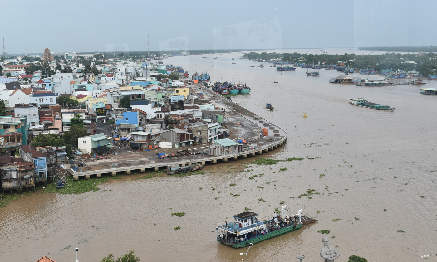 Một góc đô thị Mỹ Tho