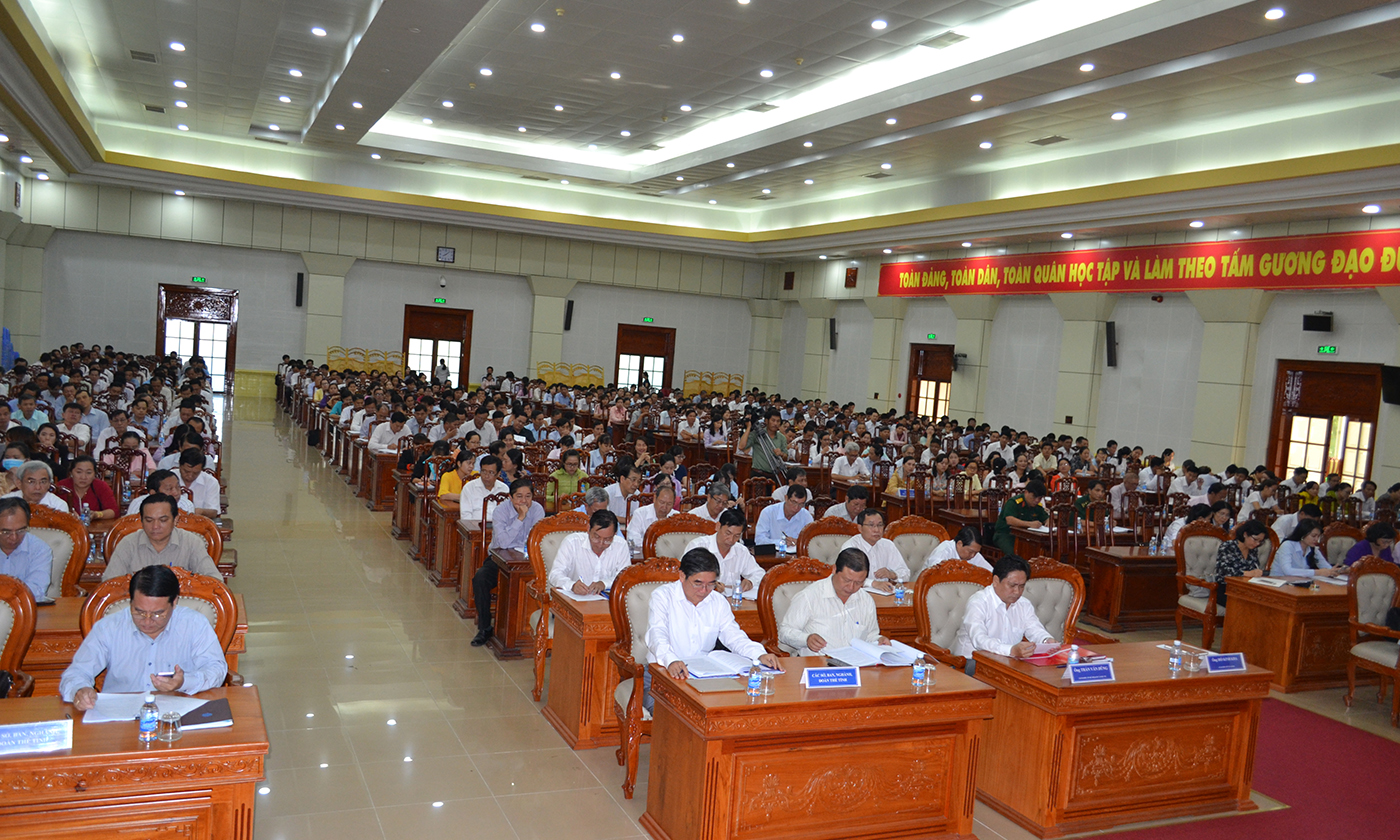 Quang cảnh Hội nghị