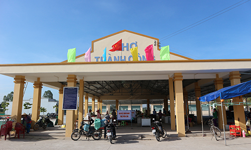 Chợ Thành Công được chọn làm mô hình thí điểm chợ bảo đảm an toàn thực phẩm  