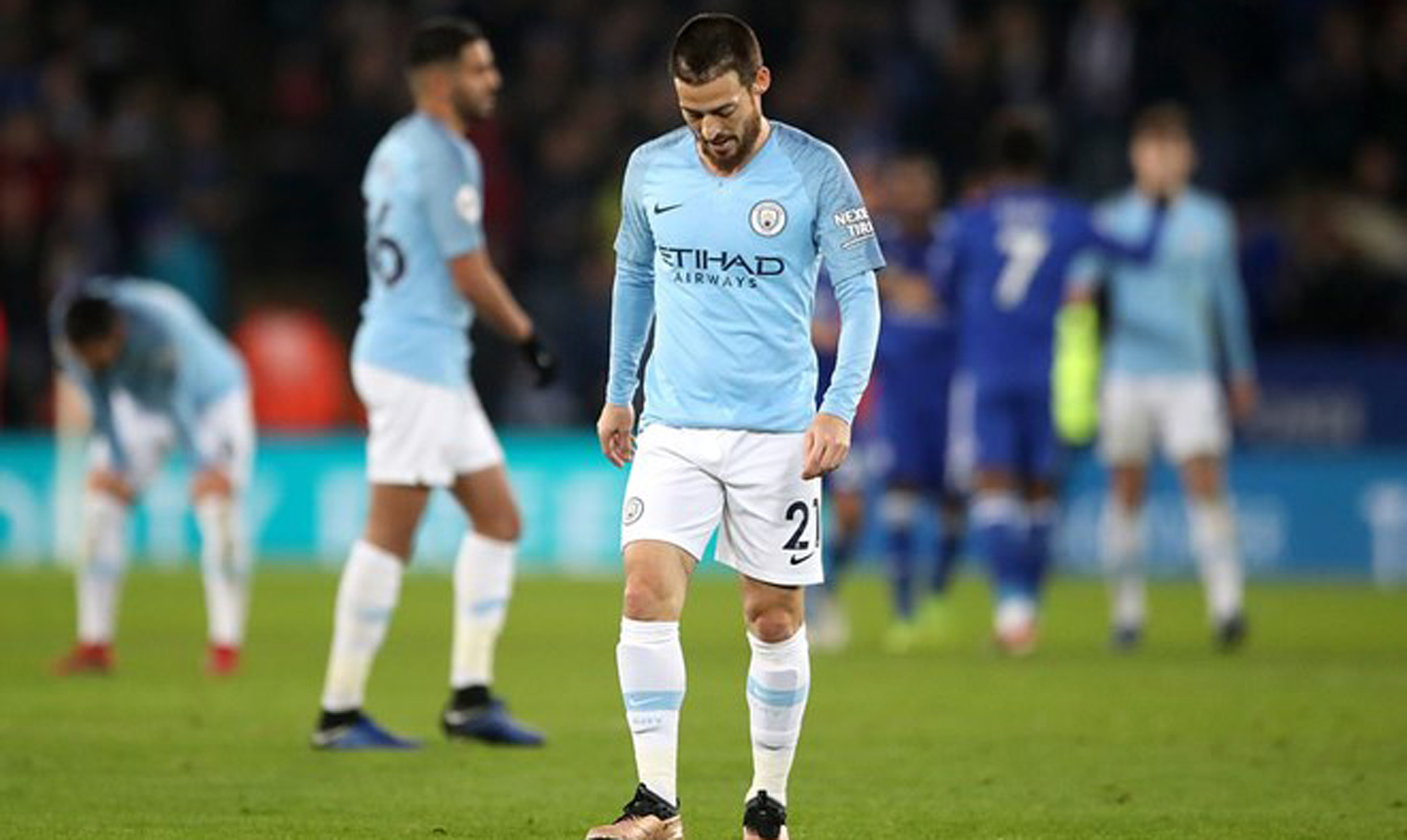 Manchester City thua trận thứ 2 liên tiếp. (Nguồn: PA)