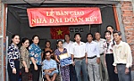Trao nhà đại đoàn kết cho gia đình ông Nguyễn Văn Trung