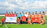 Gửi tinh thần chiến thắng của ĐTVN đến Trường Sa