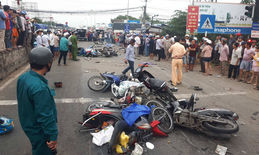 Vụ tai nạn đặc biệt nghiêm trọng xảy ra ngay đầu năm 2019.