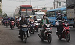 Ngày đầu nghỉ tết:Lượng xe tăng mạnh, nhưng không kẹt xe kéo dài