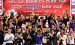 Thắng thuyết phục B.BD 2-0, Hà Nội FC lần thứ hai giành Siêu cúp QG