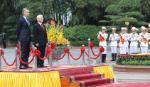 Lễ đón chính thức Tổng thống Cộng hòa Argentina và Phu nhân