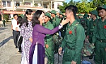 Châu Thành: Tổ chức Lễ giao nhận quân năm 2019