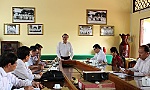 Kiểm tra tổ chức Lễ kỷ niệm 140 thành lập Trường THPT Nguyễn Đình Chiểu