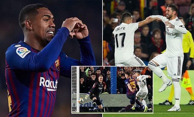 Barcelona và Real Madrid hòa tại Nou Camp.