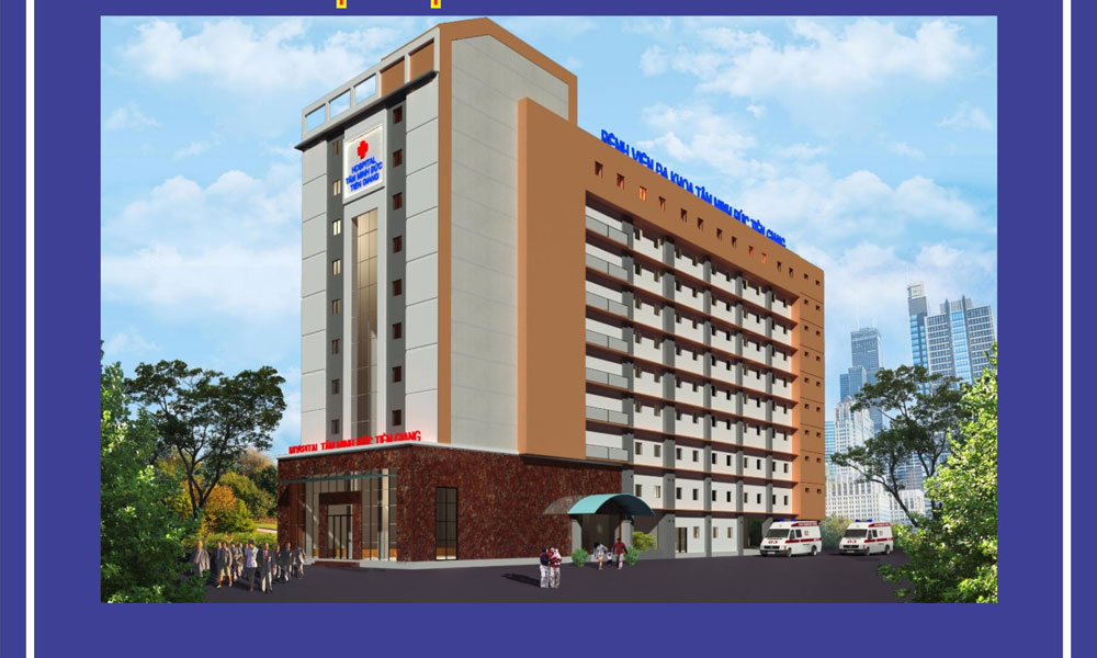 Phối cảnh Bệnh viện Đa khoa Tâm Minh Đức Tiền Giang.
