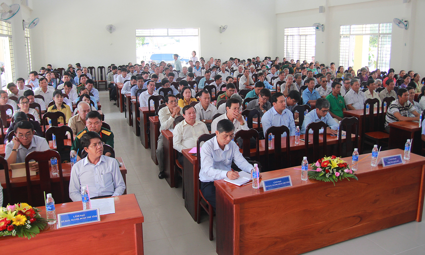 Quang cảnh buổi gặp gỡ.